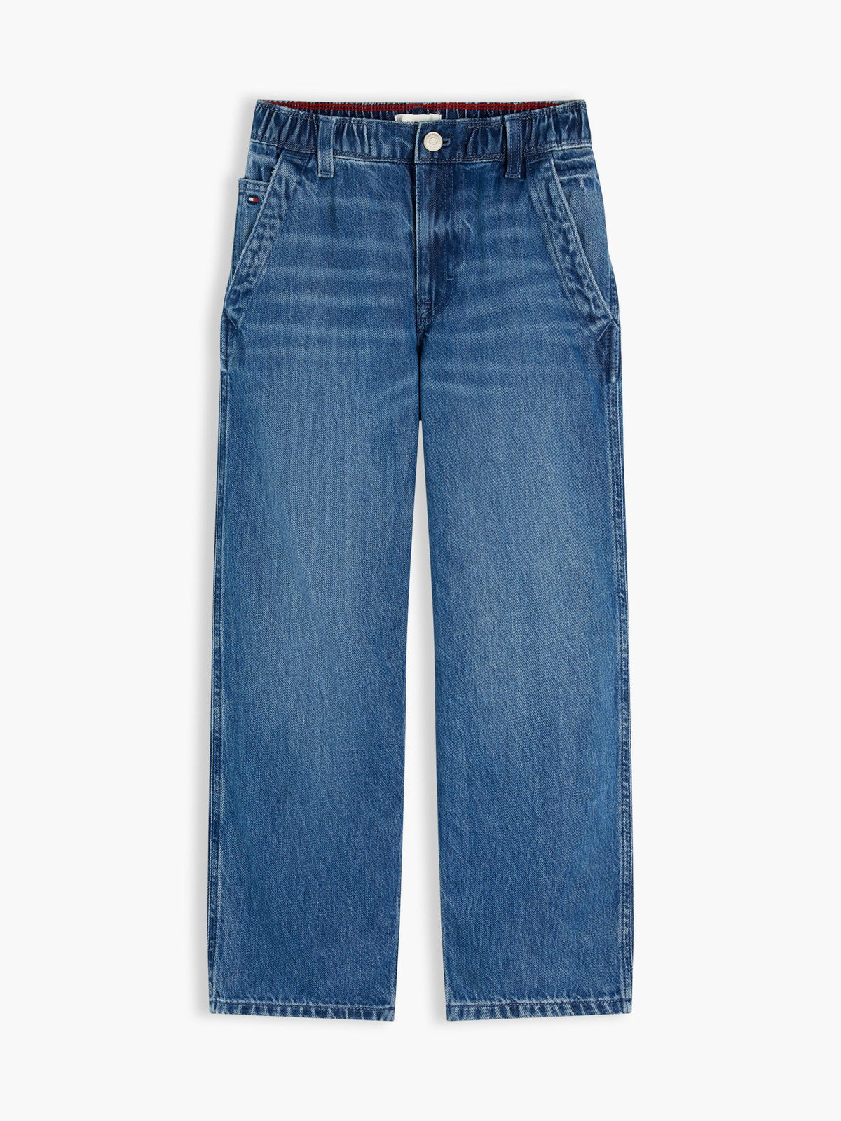Tommy Hilfiger Kids' Medium Wash Baggy Sailor Jean