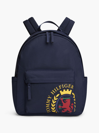 Tommy Hilfiger Kids' Crest Logo Backpack