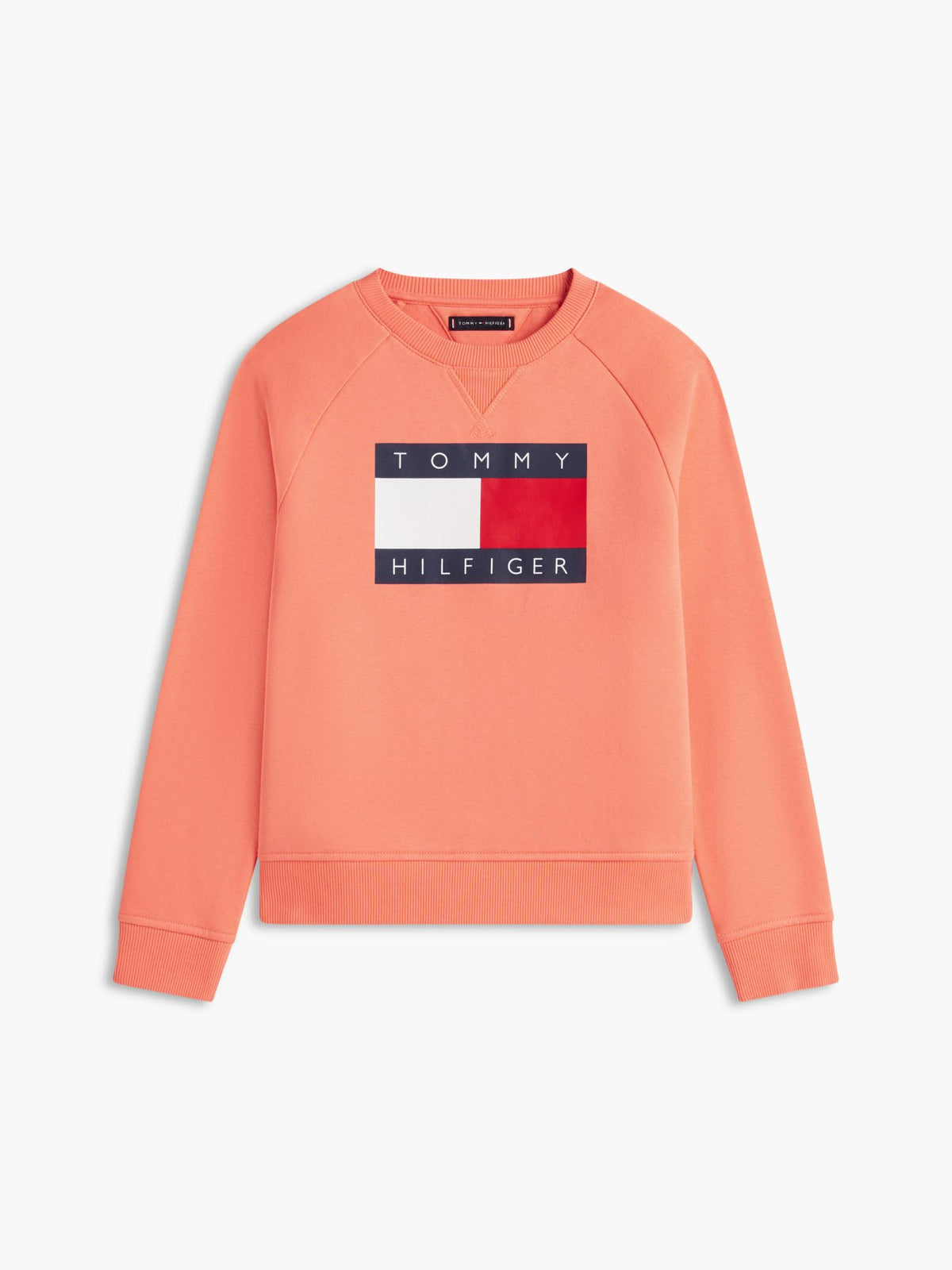 Tommy Hilfiger Kids' Tommy Flag Logo Raglan Sweatshirt
