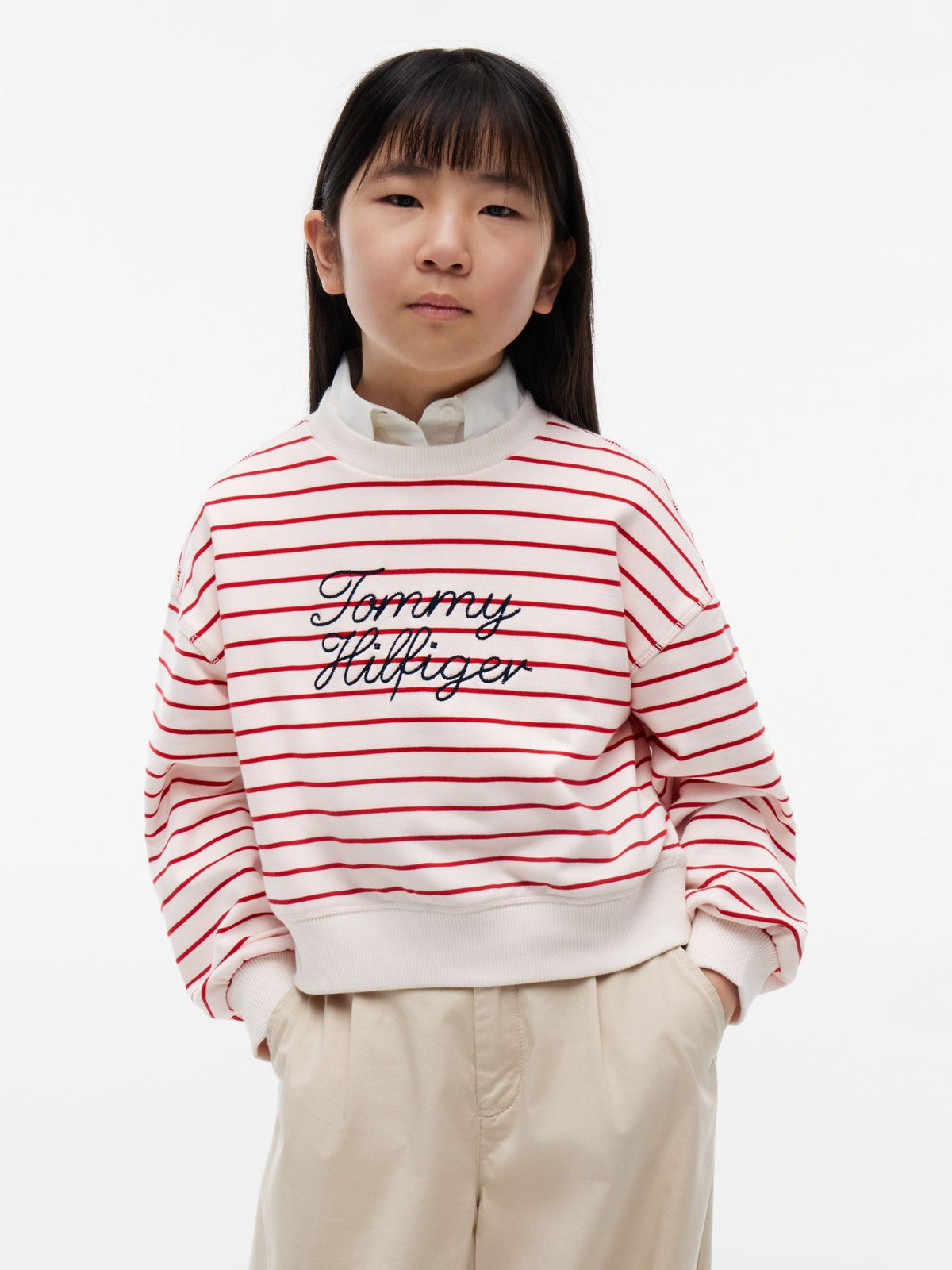 Tommy Hilfiger Kids' Hilfiger Logo Sweatshirt