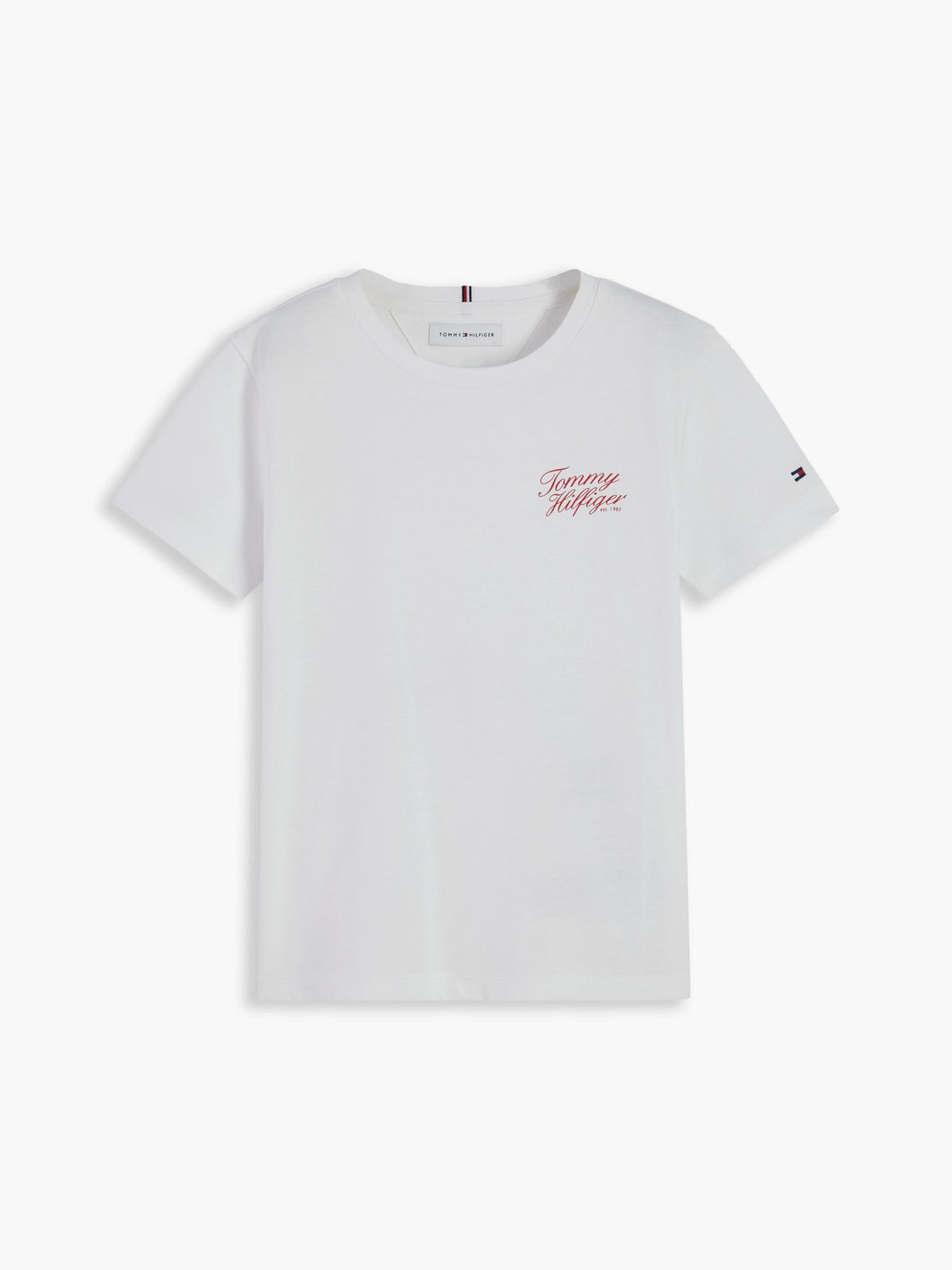 Tommy Hilfiger Kids' Hilfiger Script Logo T-Shirt