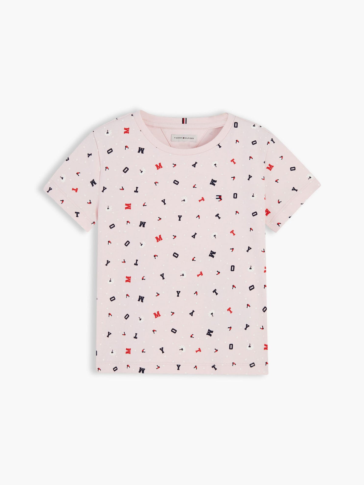Tommy Hilfiger Kids' Allover Tommy Letter Logo T-Shirt