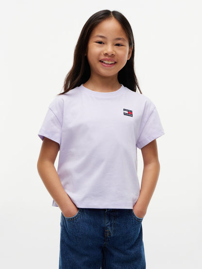 Tommy Hilfiger Kids' Flag Badge Logo T-Shirt