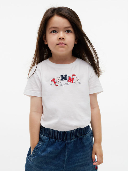 Tommy Hilfiger Kids' Allover Tommy Letter Logo T-Shirt