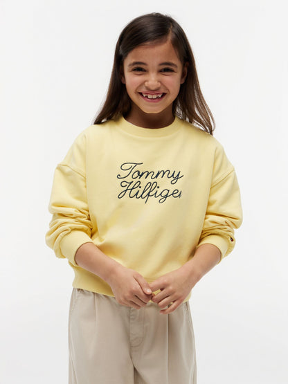 Tommy Hilfiger Kids' Hilfiger Logo Sweatshirt