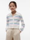 Ivory Silk Stripes
