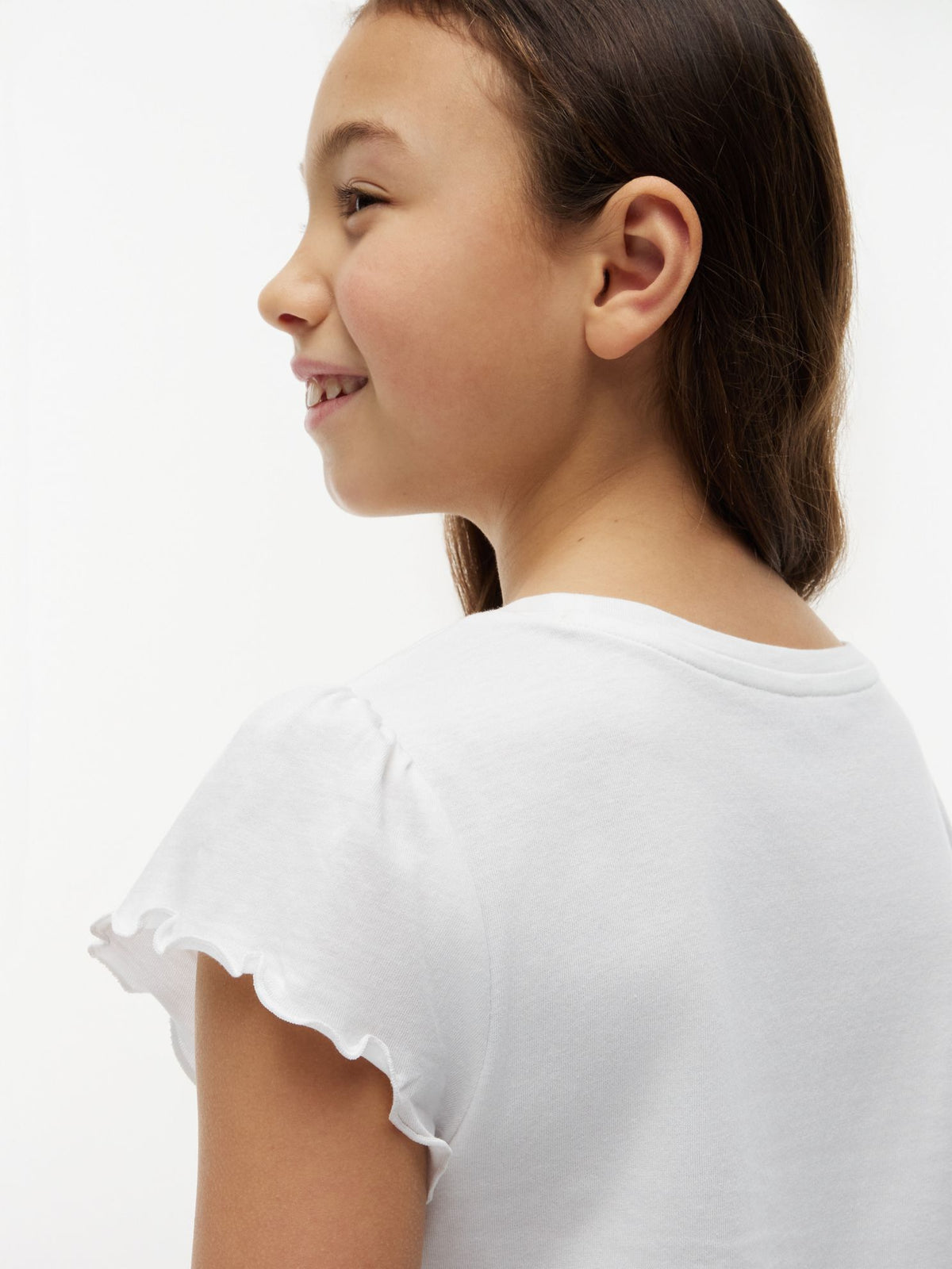 Tommy Hilfiger Kids' Lettuce-Trim Sleeve T-Shirt