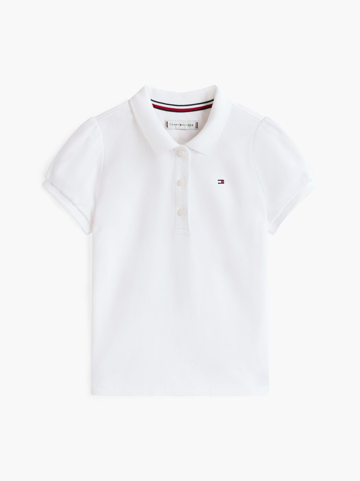 Tommy Hilfiger Kids' Puff-Sleeve Stretch Polo