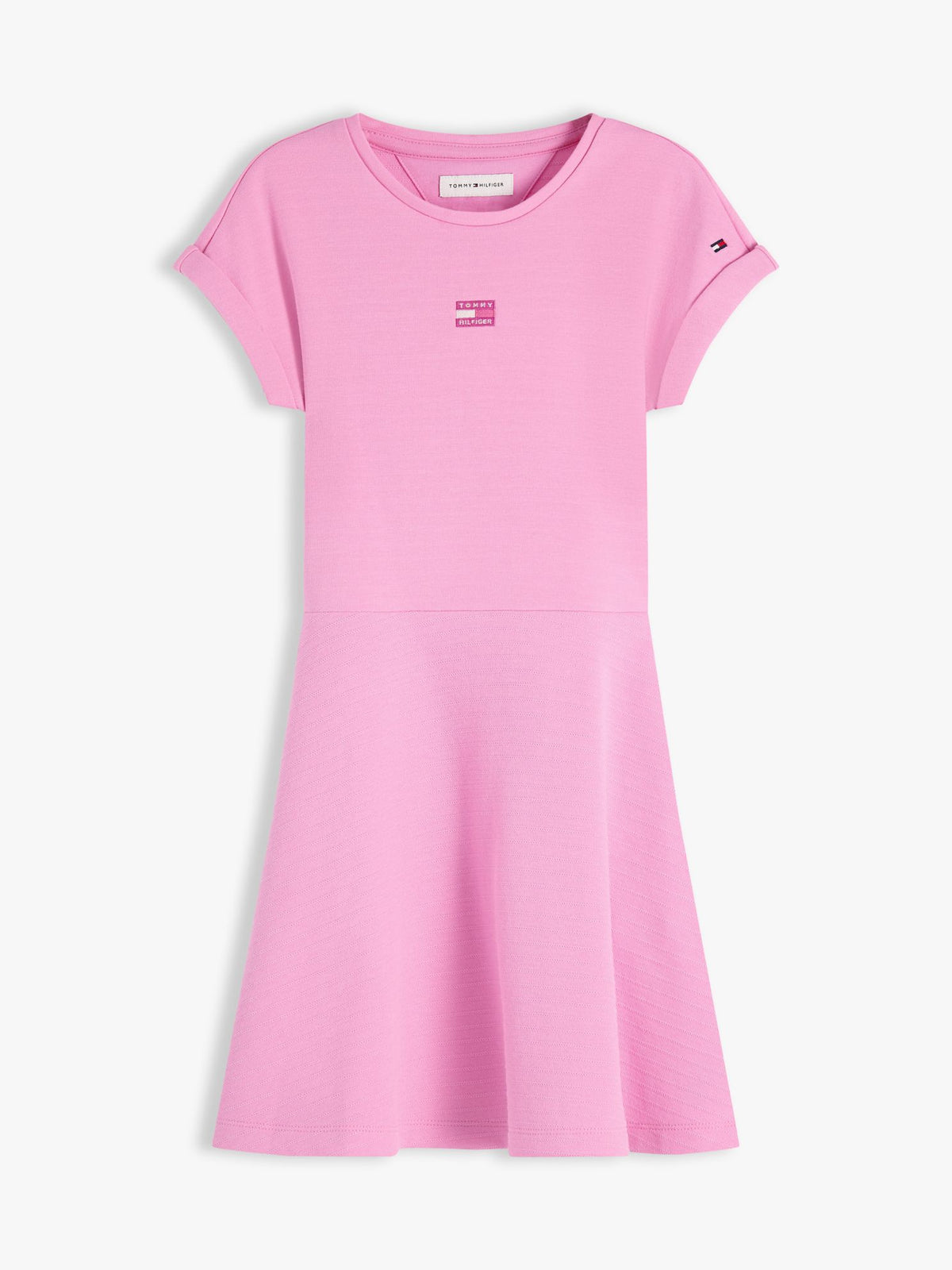 Tommy Hilfiger Kids' Tonal Flag Logo Skater Dress