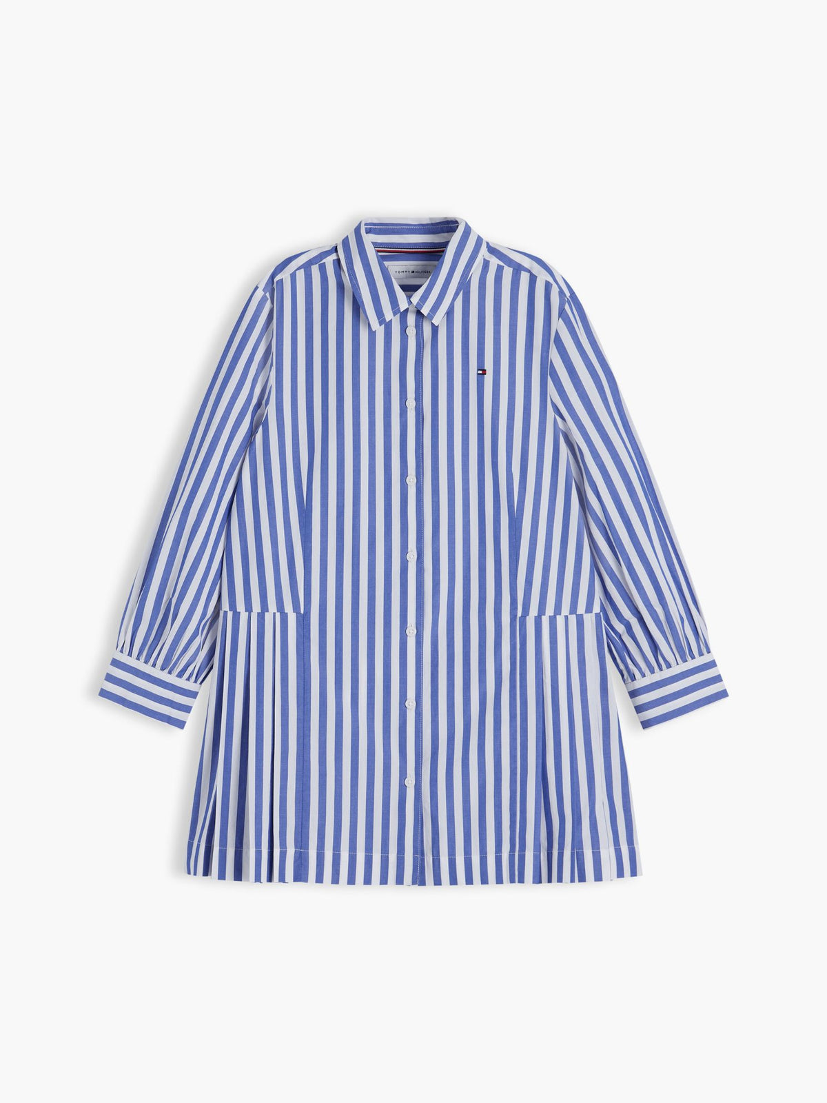 Tommy Hilfiger Kids' Striped Pleated Shirtdress