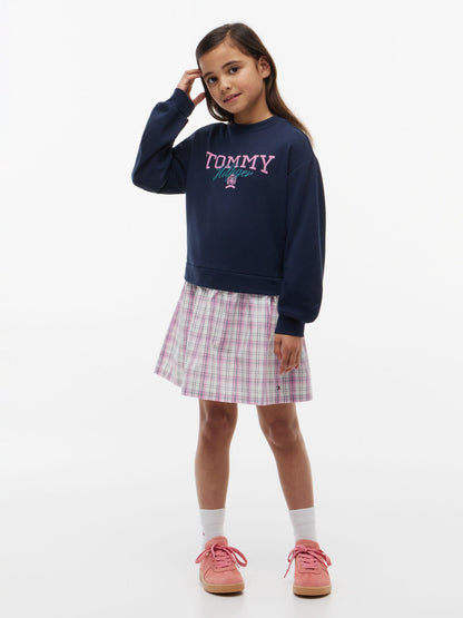 Tommy Hilfiger Kids' Sweatshirt Combo Dress