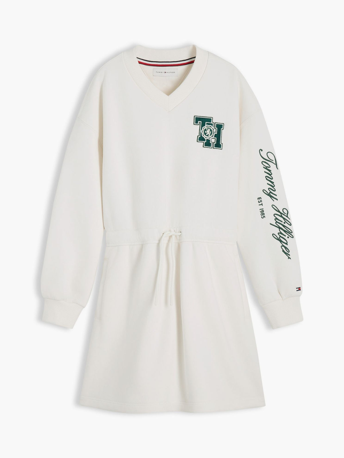 Tommy Hilfiger Kids' Monogram Logo Sweatshirt Dress