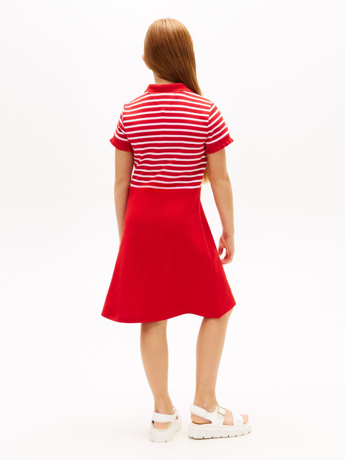 Tommy Hilfiger Kids' Stretch Polo Skater Dress