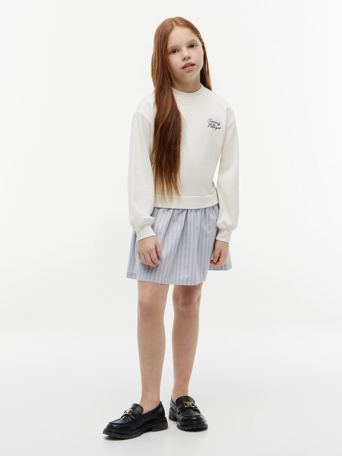 Tommy Hilfiger Kids' Sweatshirt Combo Dress