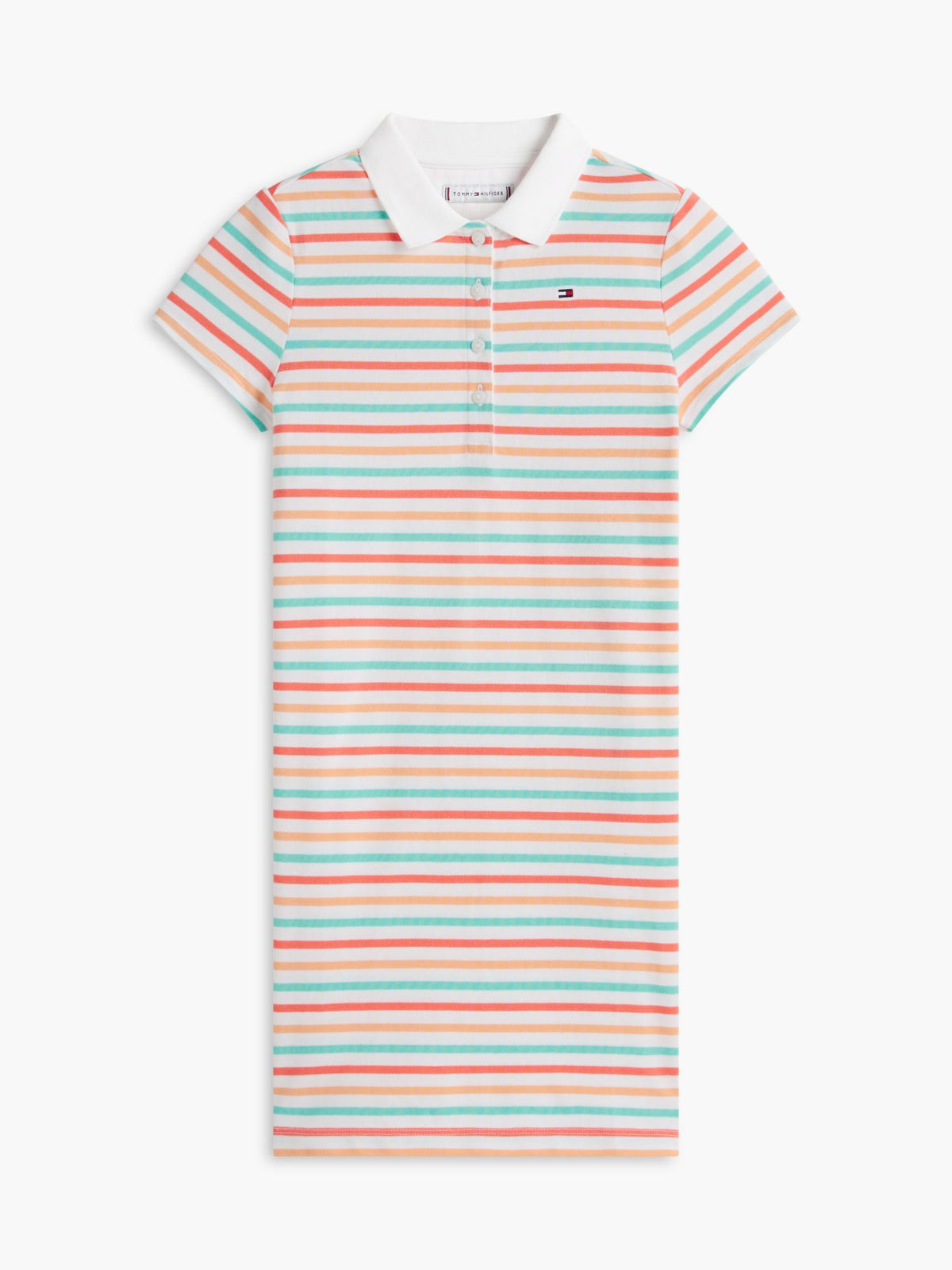 Tommy Hilfiger Kids' Multistripe Polo Dress