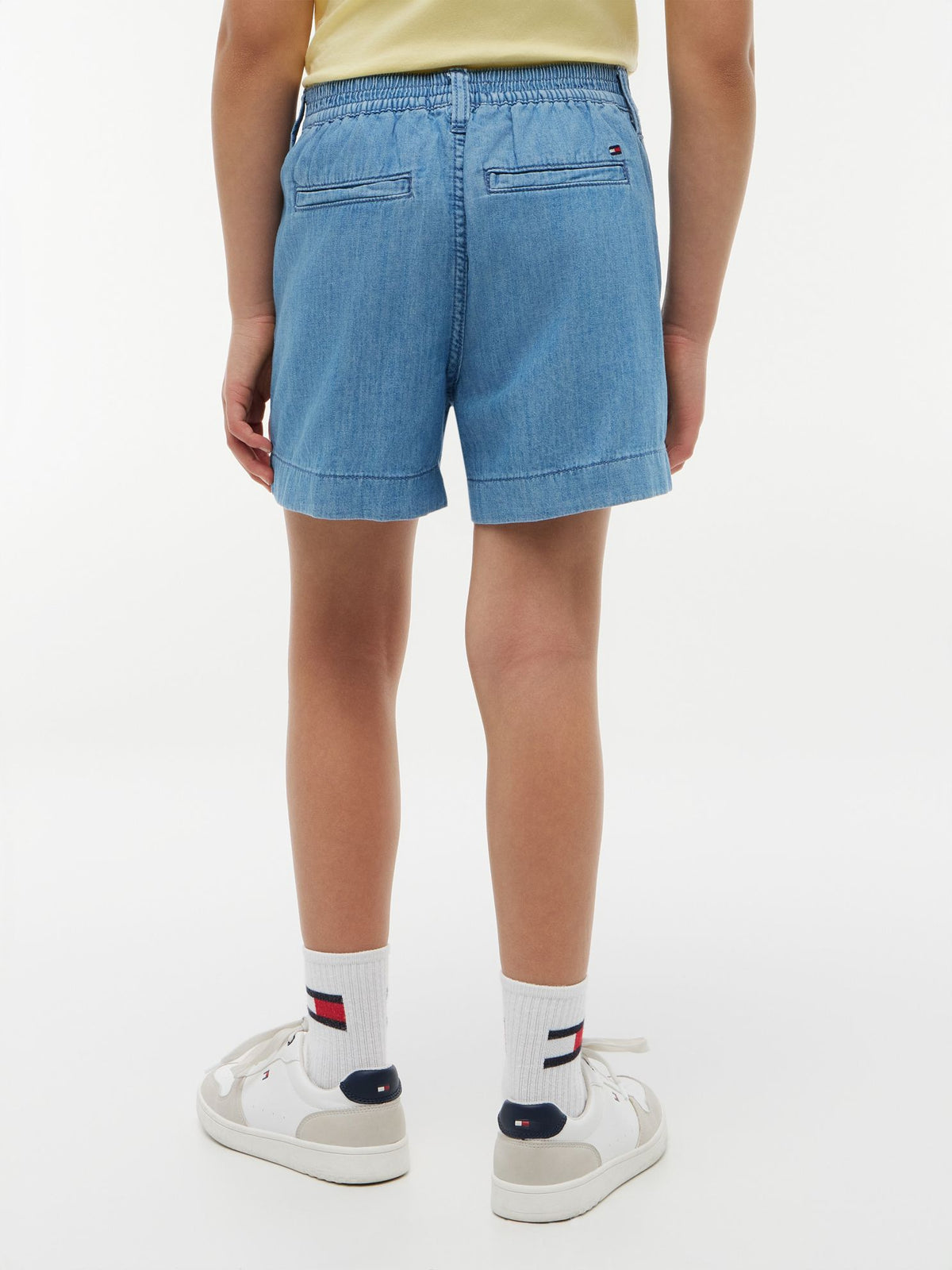 Tommy Hilfiger Kids' Belted Stretch Pull-On Short