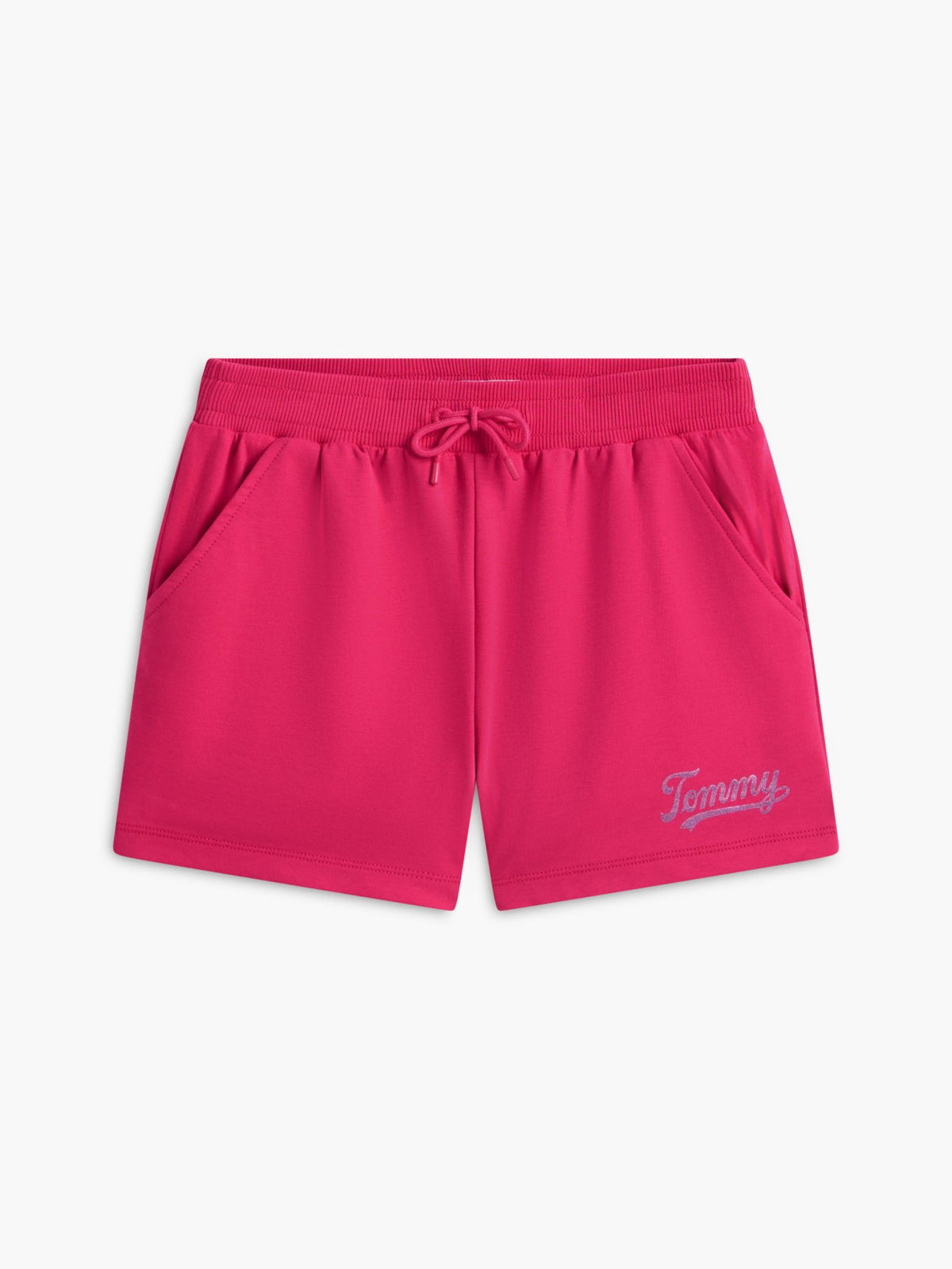 Tommy Hilfiger Kids' Foil Script Logo Sweatshort