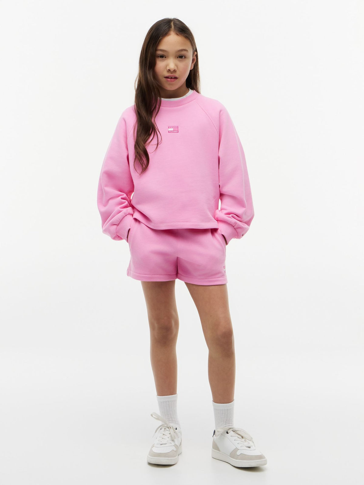 Tommy Hilfiger Kids' Tonal Flag Sweatshort