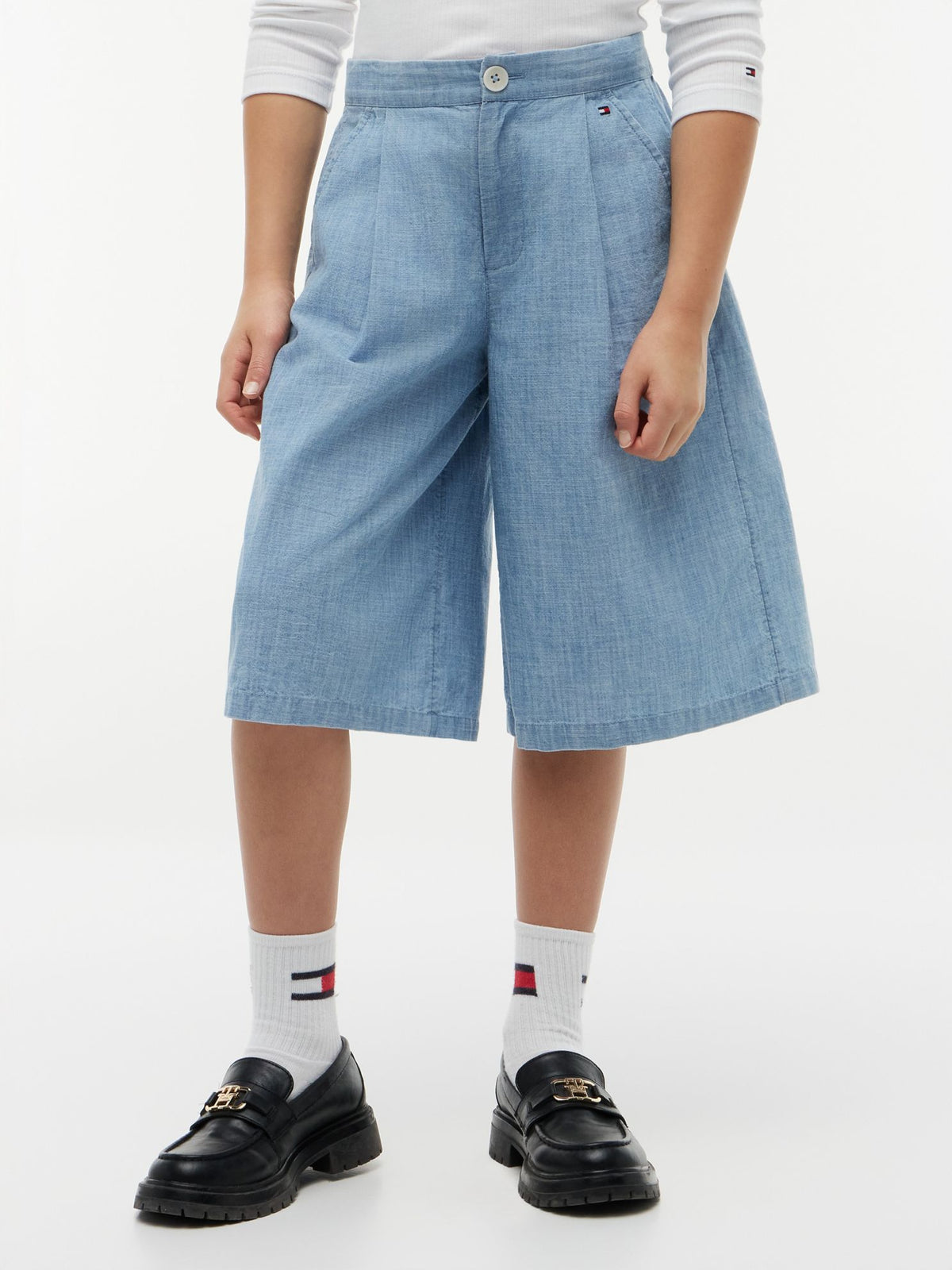 Tommy Hilfiger Kids' Chambray Bermuda Short