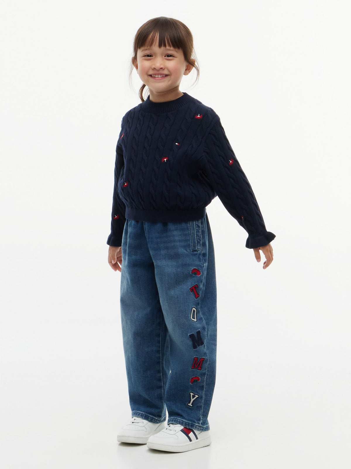 Tommy Hilfiger Kids' Tommy Stretch Pull-On Barrel Jean