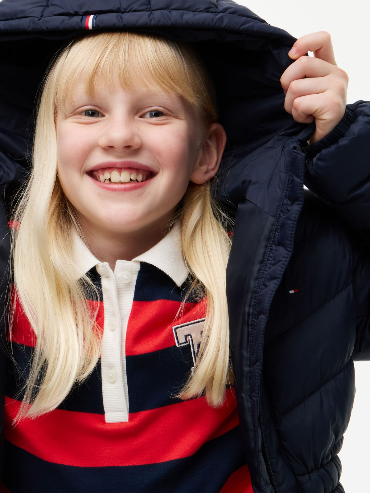 Tommy Hilfiger Kids' Quilted Hooded Jacket