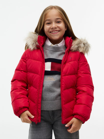 Tommy Hilfiger Kids' Hooded Puffer Jacket