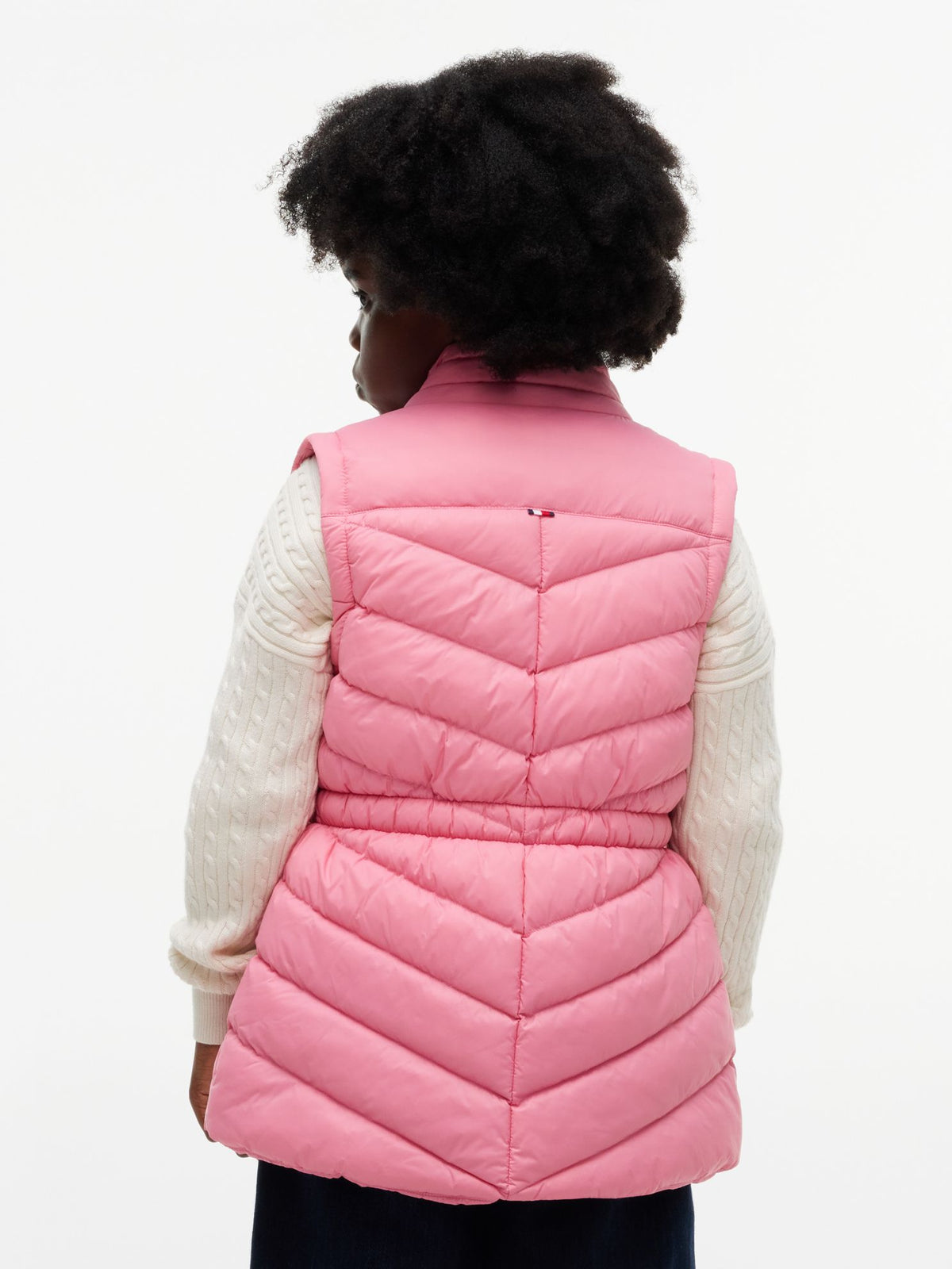 Tommy Hilfiger Kids' Chevron Quilted Vest