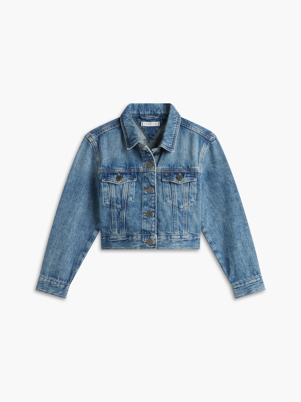 Tommy Hilfiger Kids' Embroidered Star Denim Jacket
