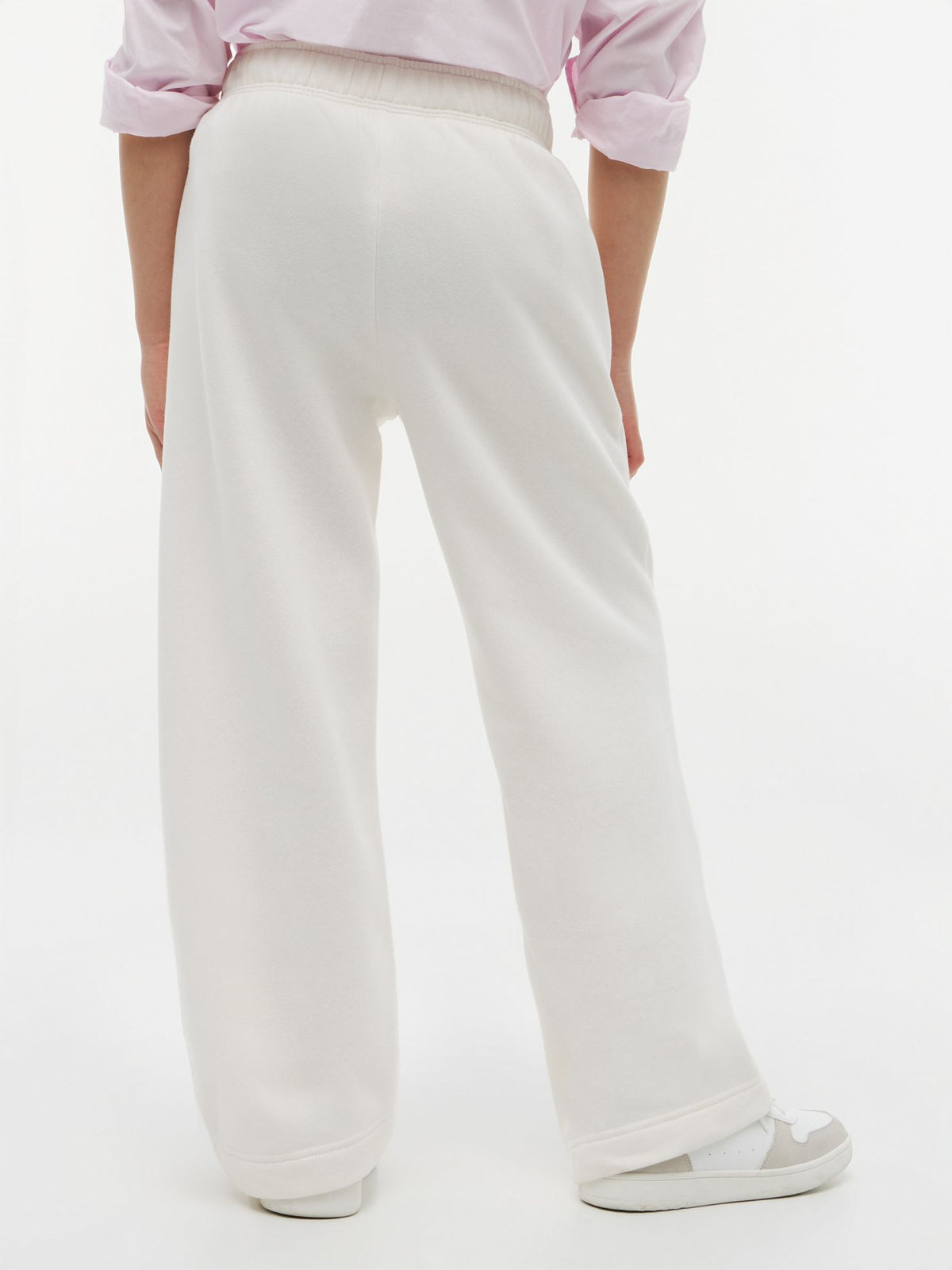 Tommy Hilfiger Kids' Collegiate Logo Wide Leg Sweatpant