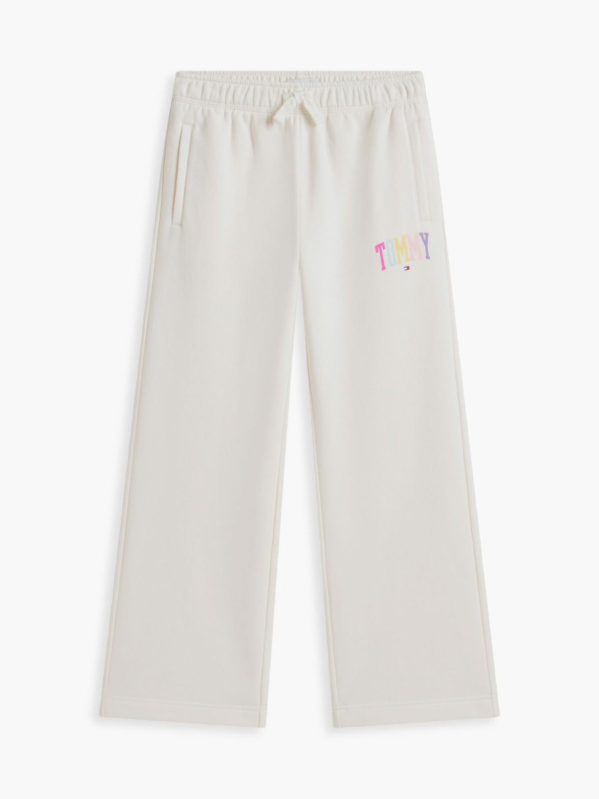 Tommy Hilfiger Kids' Collegiate Logo Wide Leg Sweatpant