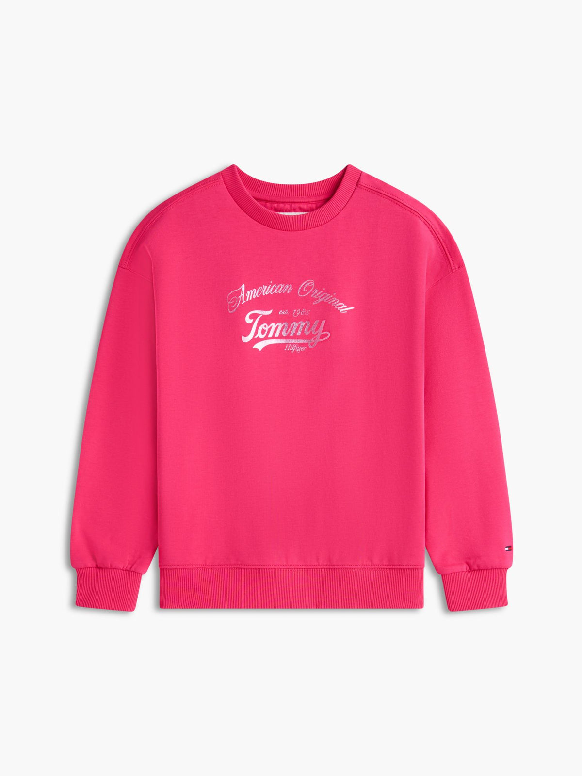 Tommy Hilfiger Kids' Foil Script Tommy Logo Sweatshirt