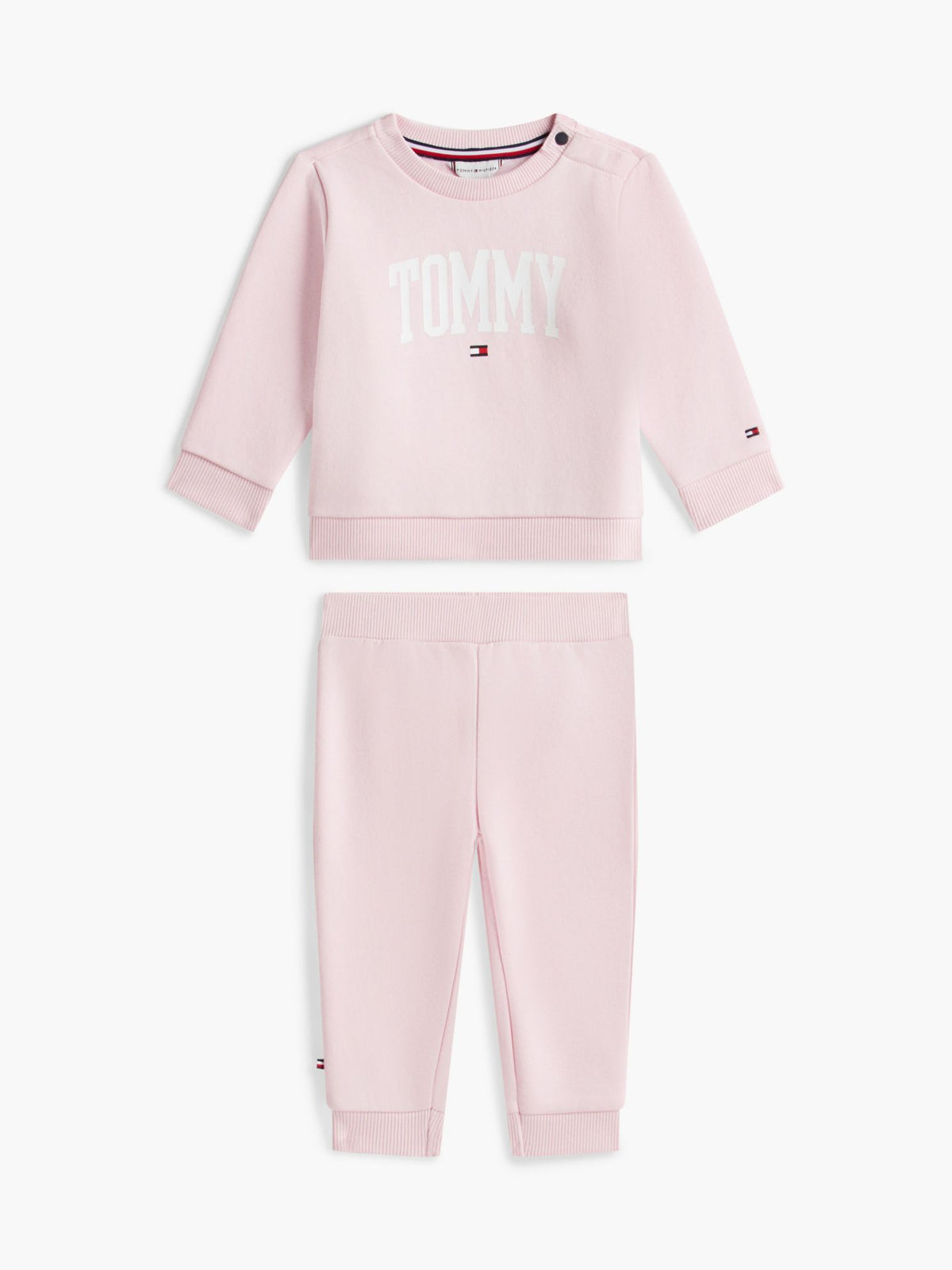 Tommy Hilfiger Babies' Tommy Logo Sweatshirt & Pant Set