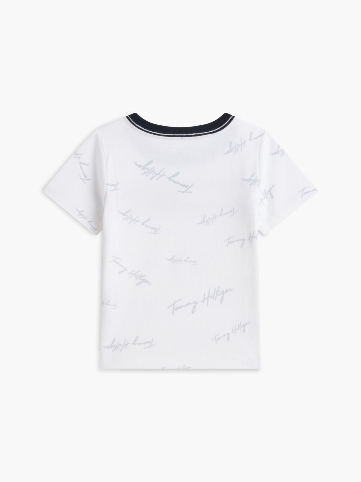 Tommy Hilfiger Babies' Signature Flag Stripe Logo T-Shirt
