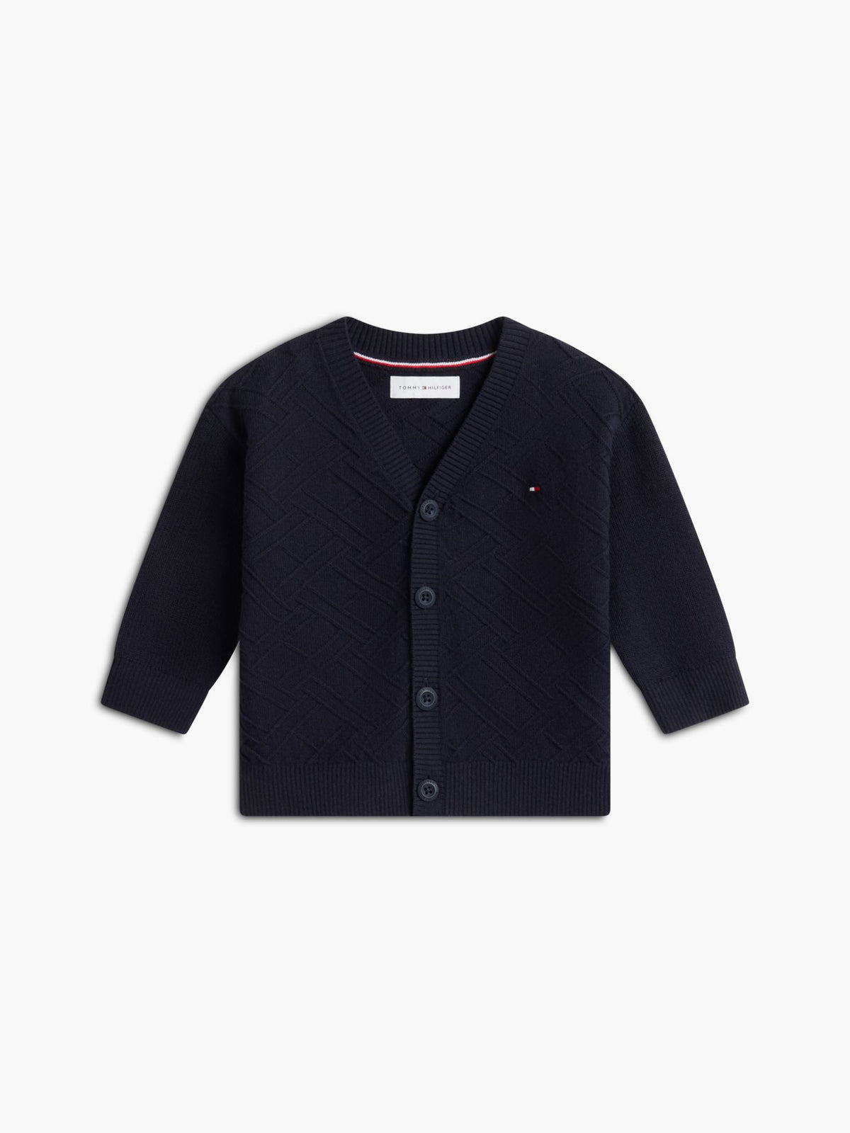 Tommy Hilfiger Babies' Intarsia Flag Cardigan
