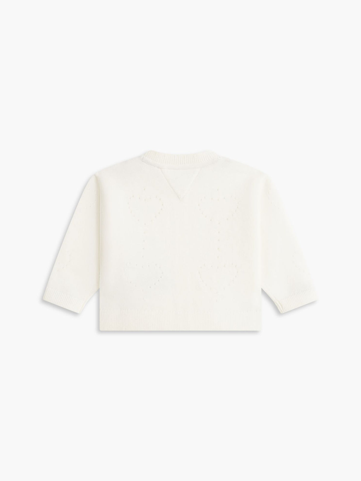 Tommy Hilfiger Babies' Pointelle Heart Cardigan