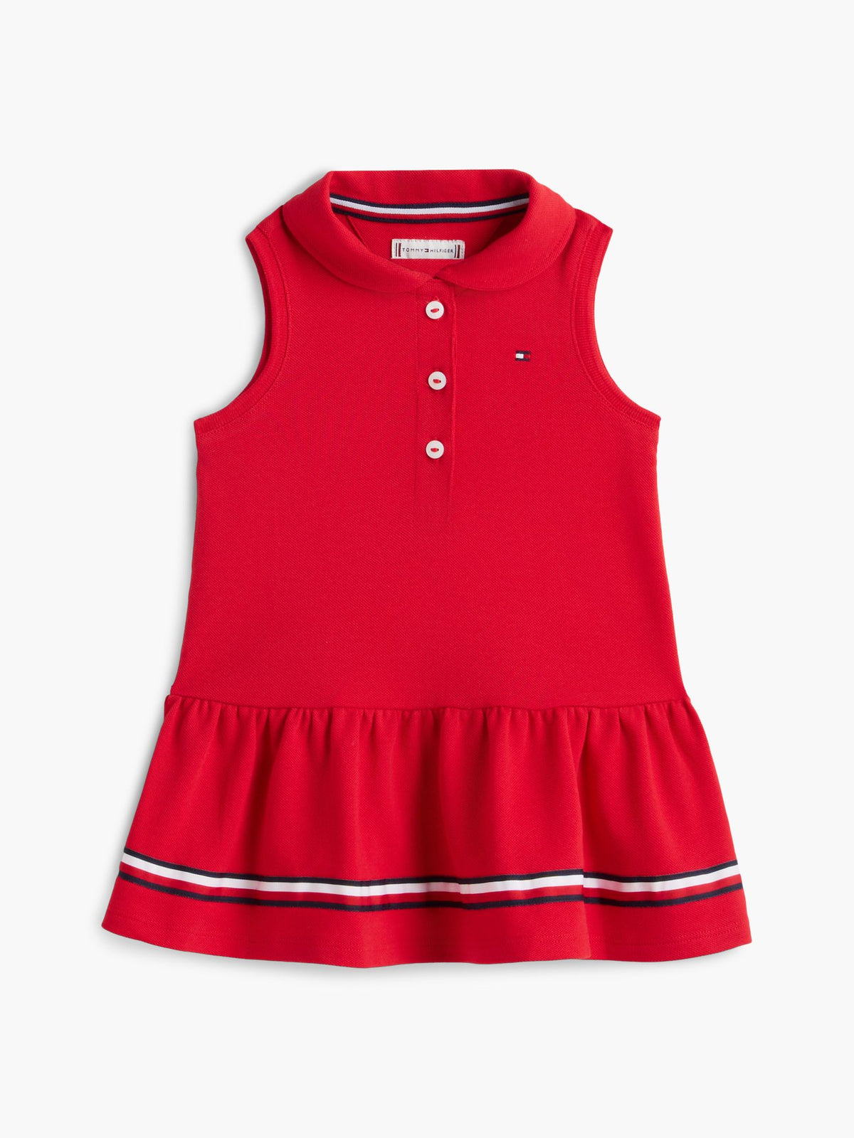 Tommy Hilfiger Babies' Sleeveless Stretch Polo Dress